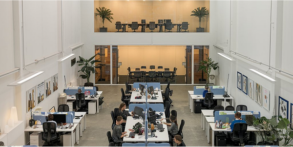 open space office interior